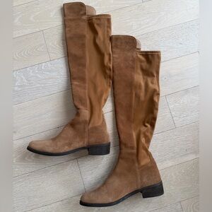 Blondo Brown Over the Knee Boots